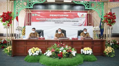 Wabup Menutup Latsar Bagi CPNS Golongan II dan III Di Lingkungan Pemkab Sanggau