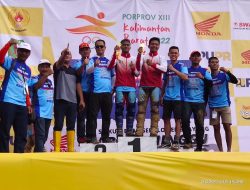 Cabor Grasstrack Raih Dua Medali Emas Diajang Porprov XIII Kalbar Tahun 2022